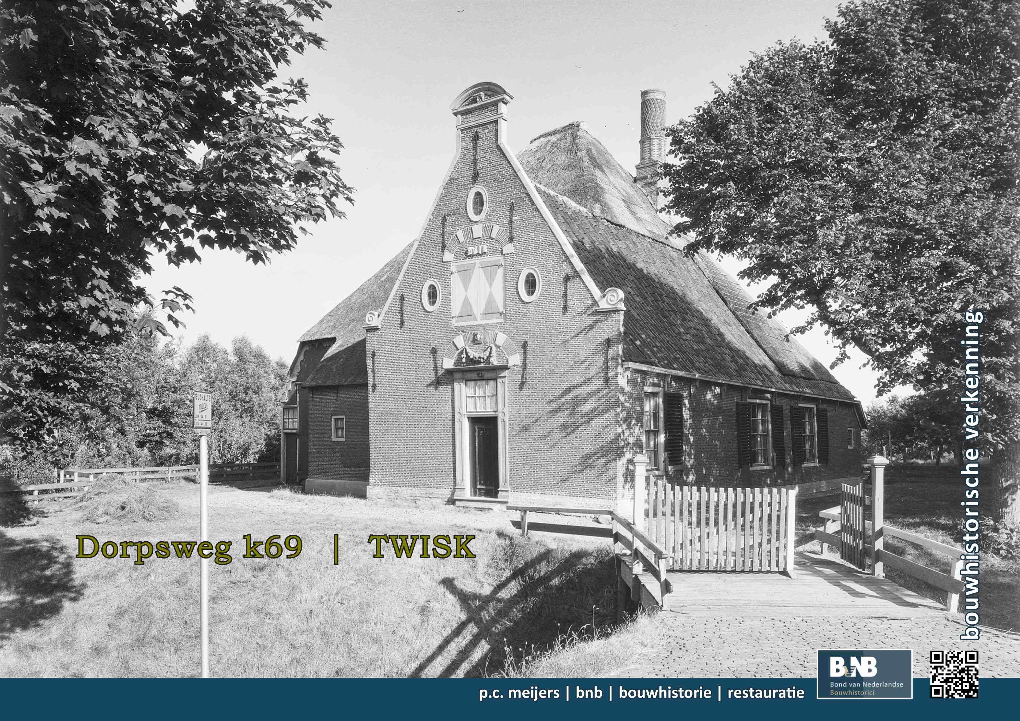 Stolpboerderij Dorpsweg 69, Twisk